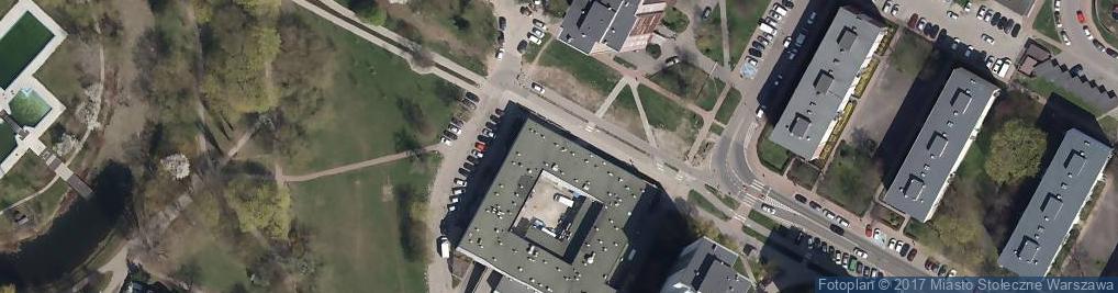 Zdjęcie satelitarne Siedziba Główna: Ochota Szczęśliwice