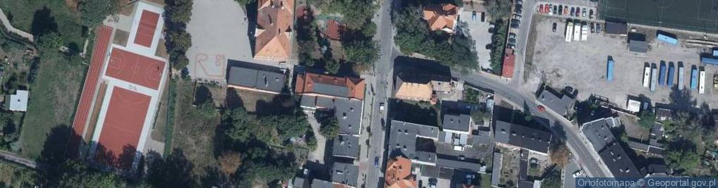 Zdjęcie satelitarne SP 2 im. Jana Pawła II
