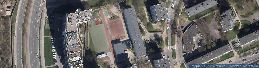 Zdjęcie satelitarne SP 222 im. Jana Brzechwy