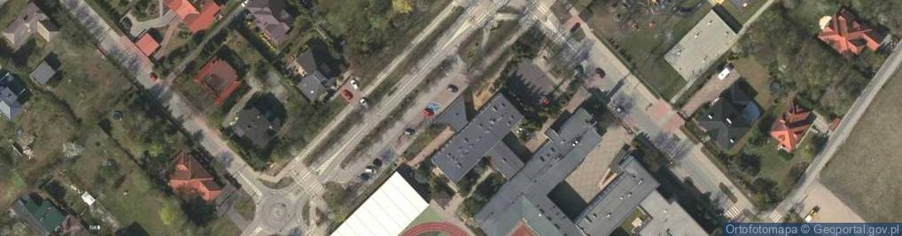 Zdjęcie satelitarne Szkoła Podstawowa im. Jana Pawła II