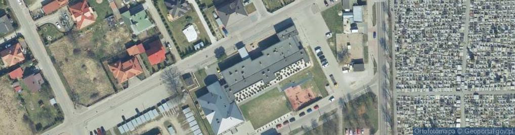 Zdjęcie satelitarne Szkoła Podstawowa nr 1 im. ks. Grzegorza Piramowicza