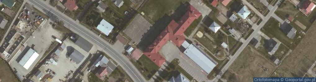 Zdjęcie satelitarne Szkoła Podstawowa nr 1 w Humniskach