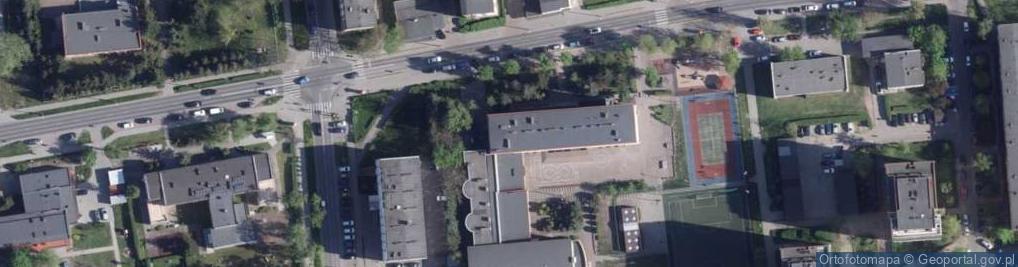 Zdjęcie satelitarne Szkoła Podstawowa nr 10 im. Komisji Edukacji Narodowej