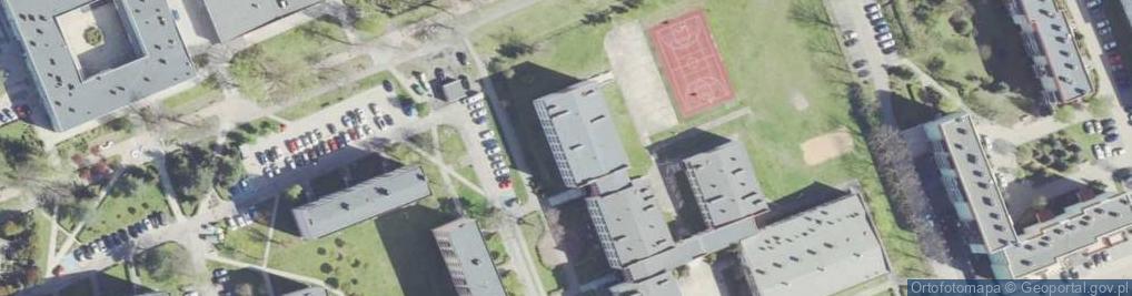 Zdjęcie satelitarne Szkoła Podstawowa nr 12 im. gen. dyw. Stefana Roweckiego Grota