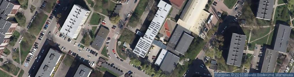Zdjęcie satelitarne Szkoła Podstawowa nr 152 im. Marii Dąbrowskiej