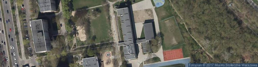Zdjęcie satelitarne Szkoła Podstawowa nr 190 im. Orła Białego