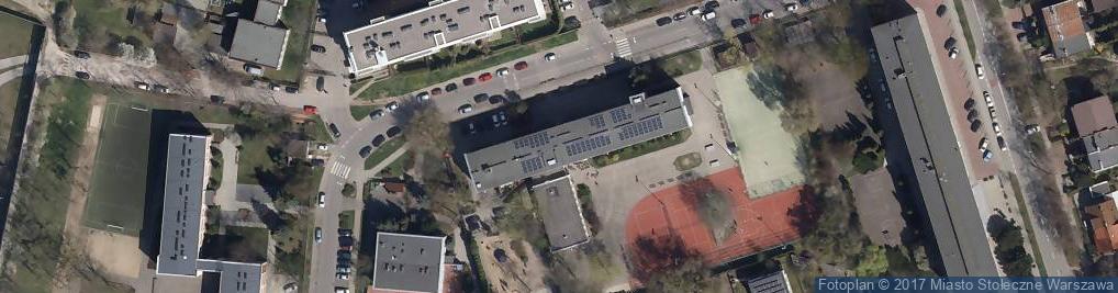 Zdjęcie satelitarne Szkoła Podstawowa nr 225 im. Józefa Gardeckiego