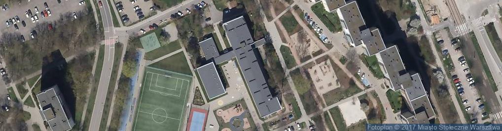 Zdjęcie satelitarne Szkoła Podstawowa nr 298 im. Jana Kasprowicza