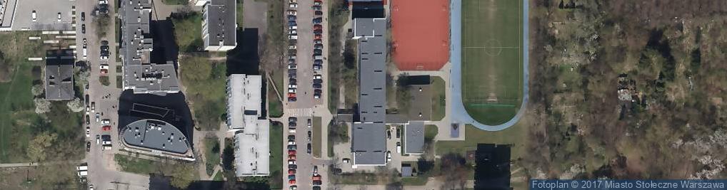 Zdjęcie satelitarne Szkoła Podstawowa nr 33 im. Wojsk Obrony Powietrznej Kraju