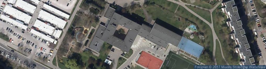 Zdjęcie satelitarne Szkoła Podstawowa nr 377 im. mjr. Henryka Dobrzańskiego 'Hubala'