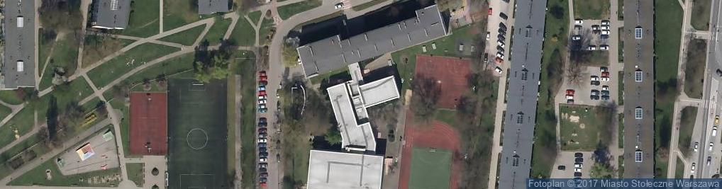Zdjęcie satelitarne Szkoła Podstawowa nr 379 im. Szarych Szeregów