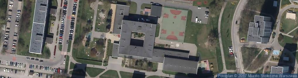 Zdjęcie satelitarne Szkoła Podstawowa nr 380 SP nr 380 im. Jana Pawła II