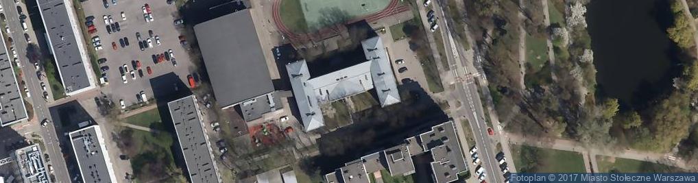 Zdjęcie satelitarne Szkoła Podstawowa nr 388 im. Jana Pawła II