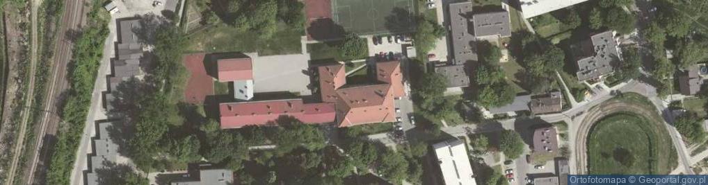 Zdjęcie satelitarne Szkoła Podstawowa nr 39 im. Bartosza Głowackiego