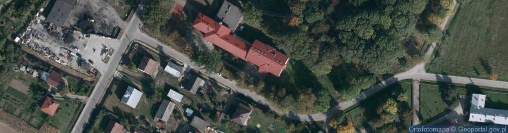 Zdjęcie satelitarne Szkoła Podstawowa w Wysokiej Głogowskiej