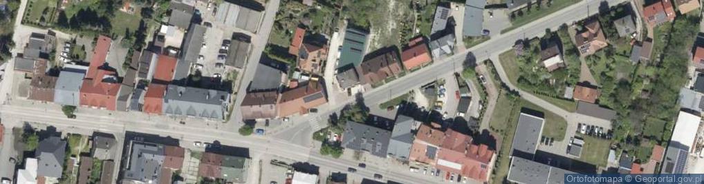 Zdjęcie satelitarne Sklep Orion Kumor Jacek Łopatowska Małgorzata