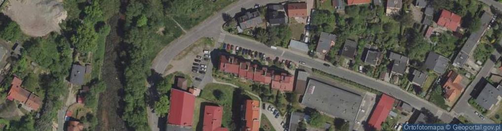 Zdjęcie satelitarne 1)Elwod - Pietryniecz Krzysztof 2) Mała Elektrownia Wodna Mewa