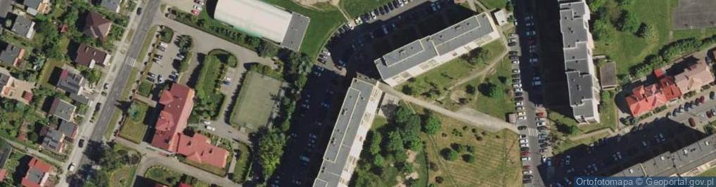 Zdjęcie satelitarne Elektrownia Wodna Panorama Dynak Andrzej
