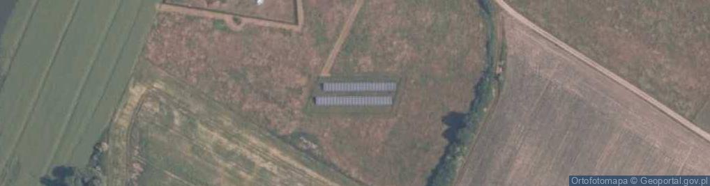 Zdjęcie satelitarne Farma fotowoltaiczna Wszeradów