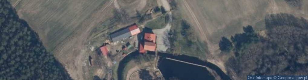 Zdjęcie satelitarne Mała Elektrownia Wodna Mew Robert Stępień