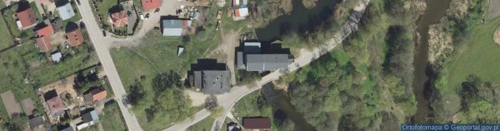 Zdjęcie satelitarne Mała Elektrownia Wodna Nowy Młyn Lech Kotarski Wiesława Henryka Kotarska