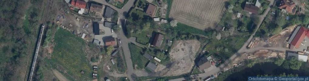 Zdjęcie satelitarne Mała Elektrownia Wodna Radogoszcz Żaczek Mieczysław