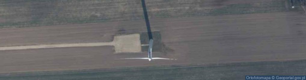 Zdjęcie satelitarne Turbina wiatrowa farmy wiatrowej Resko I