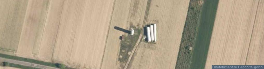 Zdjęcie satelitarne Turbina wiatrowa