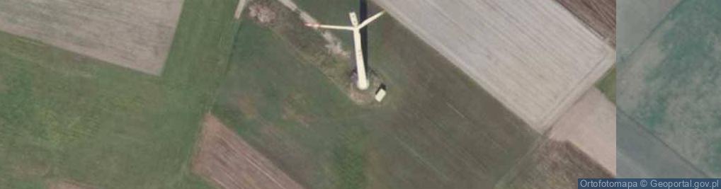 Zdjęcie satelitarne Turbina wiatrowa