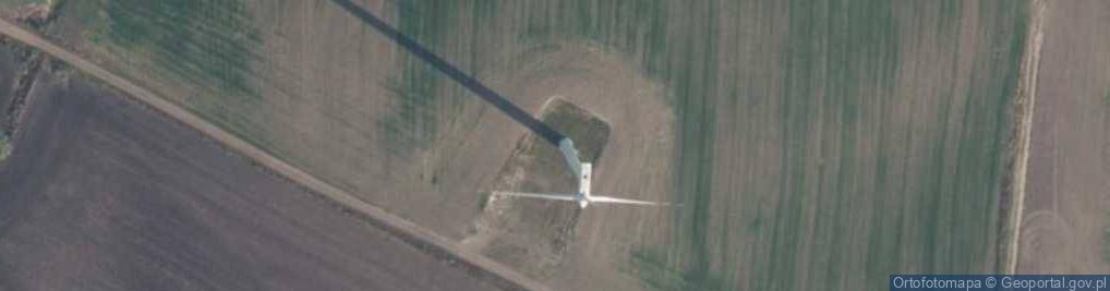 Zdjęcie satelitarne Turbina wiatrowa