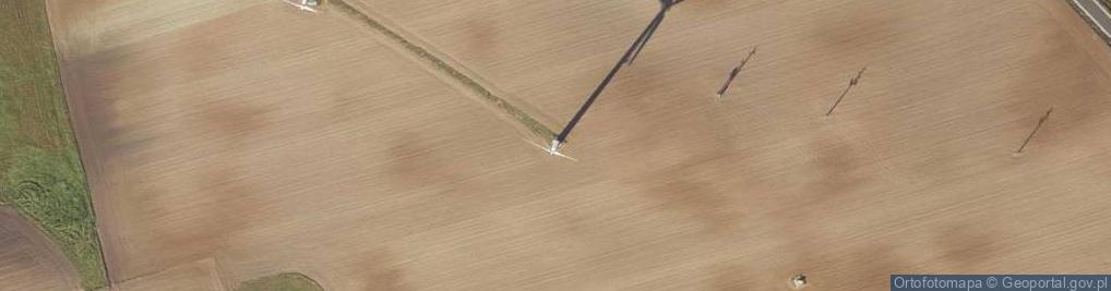 Zdjęcie satelitarne Turbina wiatrowa