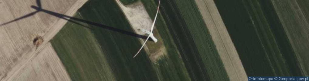 Zdjęcie satelitarne Turbina wiatrowa
