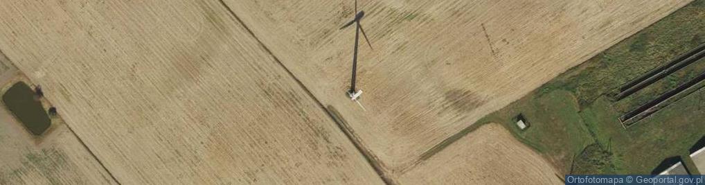 Zdjęcie satelitarne Turbina wiatrowa