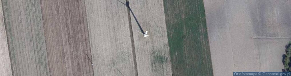 Zdjęcie satelitarne Turbina wiatrowa