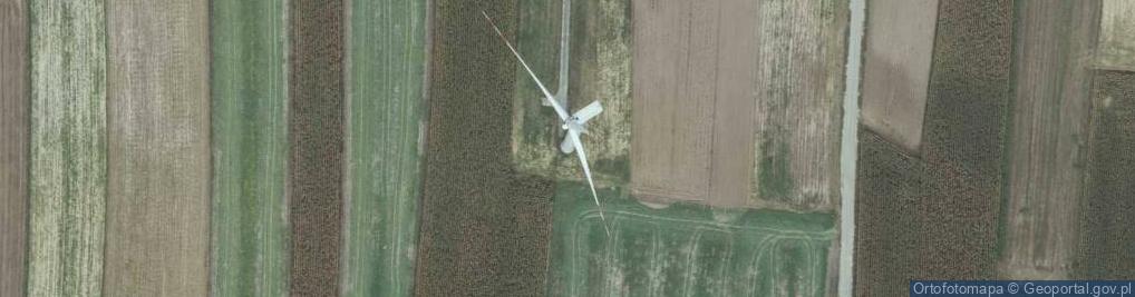 Zdjęcie satelitarne Turbina wiatrowa