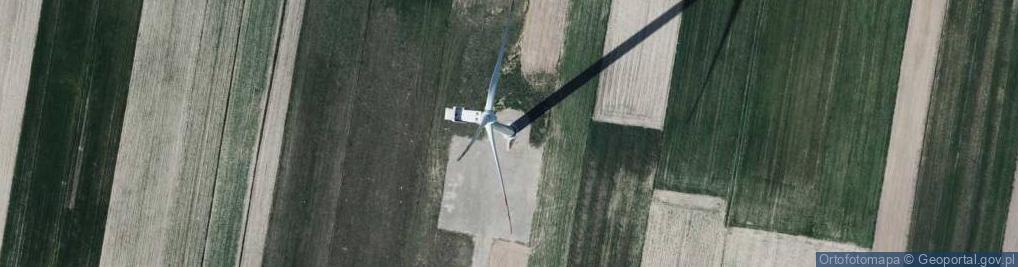 Zdjęcie satelitarne Turbina wiatrowa