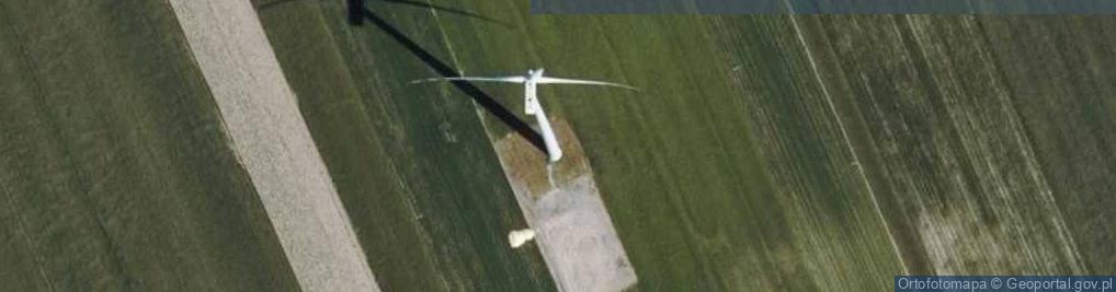 Zdjęcie satelitarne Turbina wiatrowa