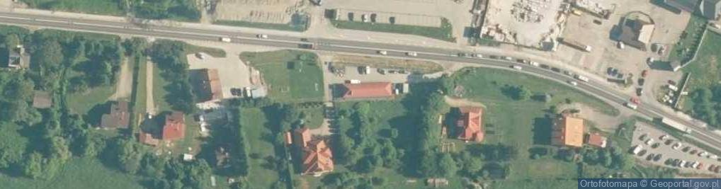 Zdjęcie satelitarne Etak - Hurtownia/Oddział Maków Podhalański