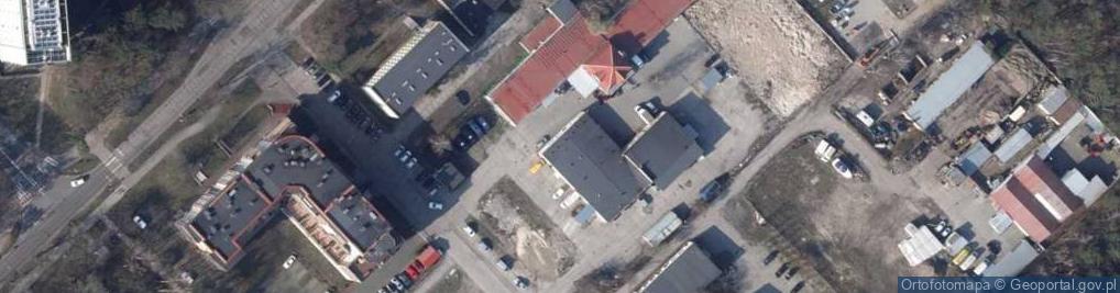 Zdjęcie satelitarne Hurtownia elektryczna