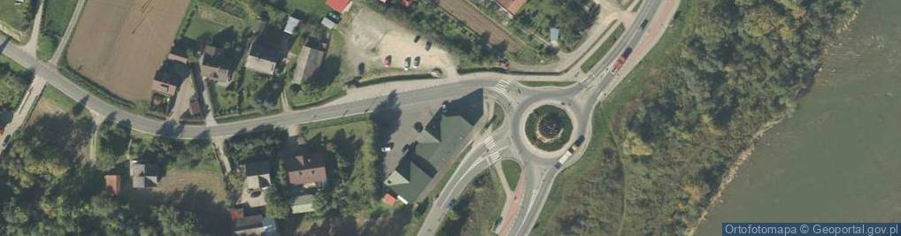 Zdjęcie satelitarne Met-Col. Sklep metalowo-elektryczny
