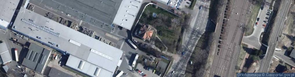 Zdjęcie satelitarne GE Power sp. z o.o. oddział Katowice siedziba Wałbrzych