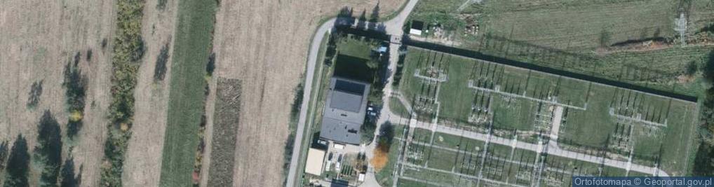 Zdjęcie satelitarne Stacja Elektroenergetyczna 220kV Bujaków