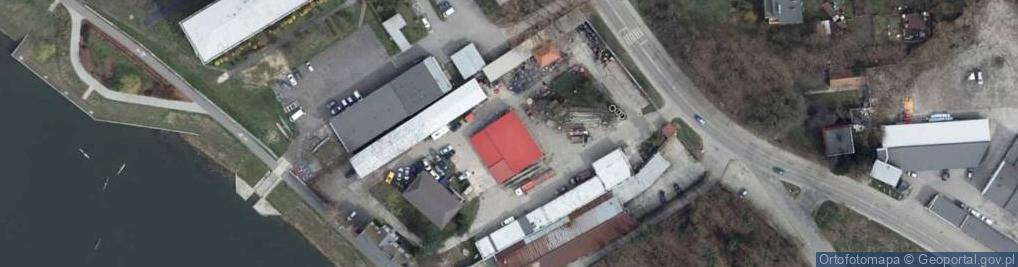Zdjęcie satelitarne Zakład Wykonawstwa Sieci Elektrycznych Opole