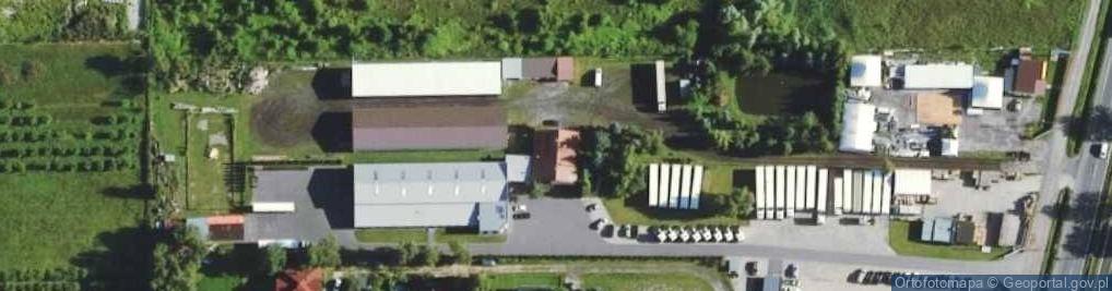 Zdjęcie satelitarne Palletport, skup-sprzedaż palet używanych