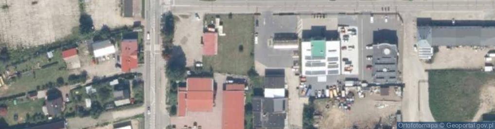 Zdjęcie satelitarne PHU Auto Centrum Pawłowski