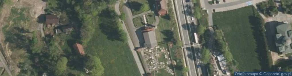 Zdjęcie satelitarne Kościół Ewangelicko-Augsburski pw. "Piotra i Pawła"