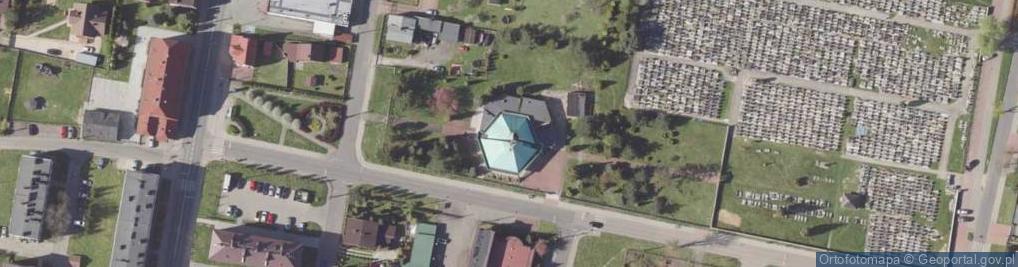 Zdjęcie satelitarne Kościół Ewangelicko-Augsburski pw. Św.Trójcy
