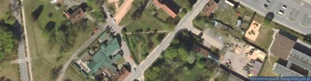 Zdjęcie satelitarne Parafia Ewangelicko-Augsburska w Olsztynie (filiał Olsztynek)