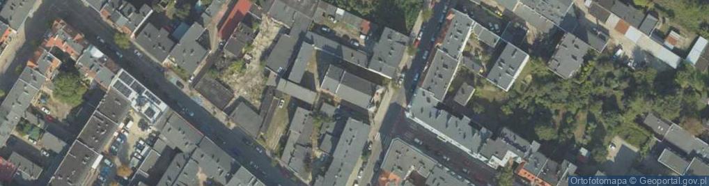 Zdjęcie satelitarne pw. Opatrzności Bożej