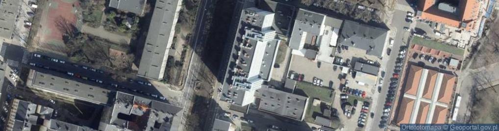 Zdjęcie satelitarne KMW Centrum